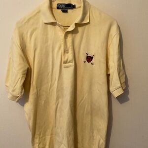 Polo by Ralph Lauren Yellow Polo Shirt 🎁 Free